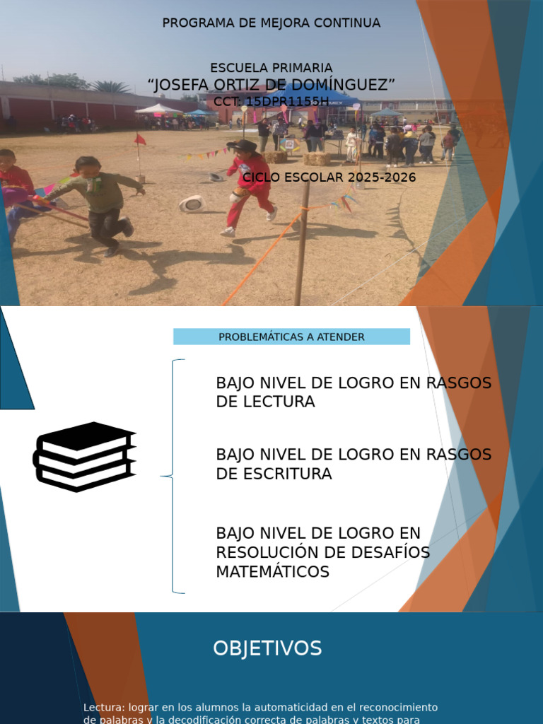 Mejora Continua en Lectura y Escritura | PDF | Educación primaria ...