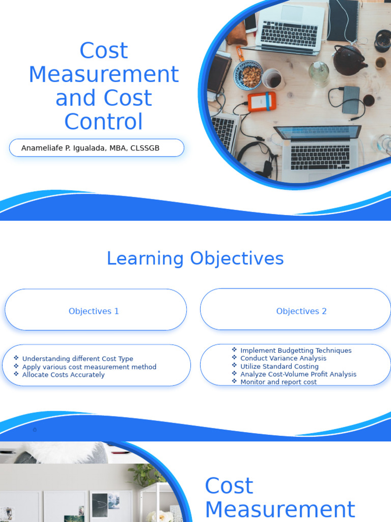 Lesson 2. - Cost Measurement & Cost Control | PDF | Cost Accounting ...