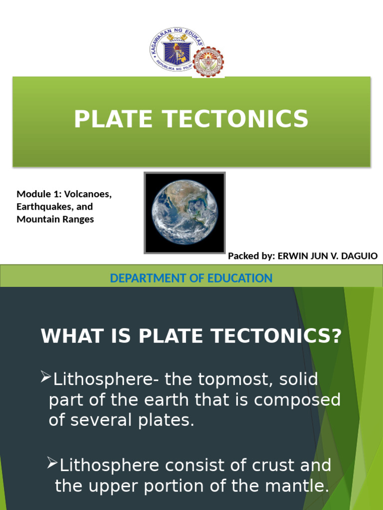 Plate Tectonics: Earthquakes & Volcanoes | PDF | Plate Tectonics | Volcano