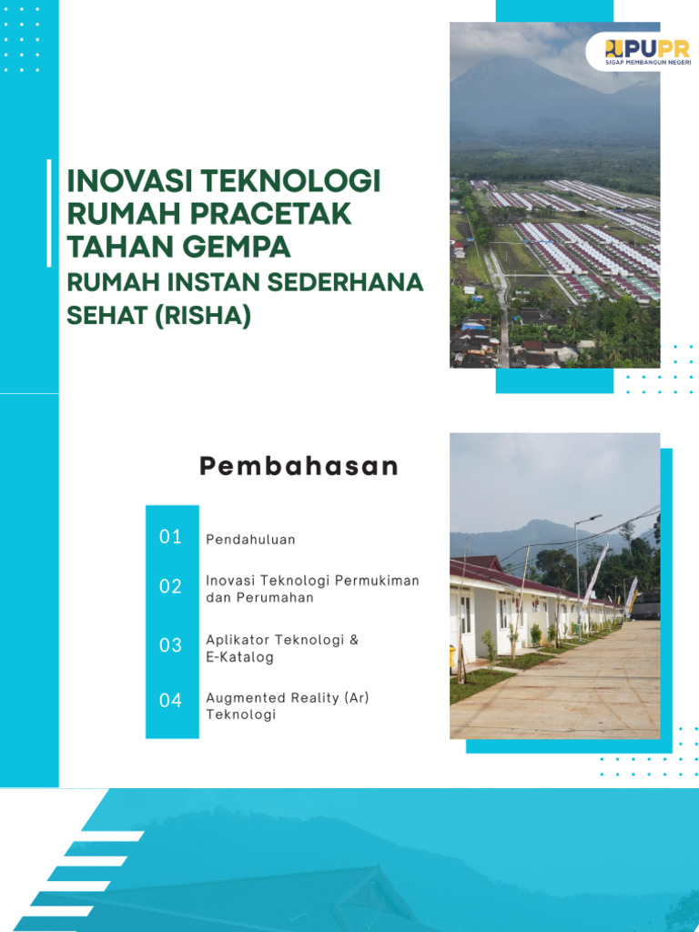 Risha - Inovasi Teknologi Rumah Pracetak Tahan Gempa | PDF