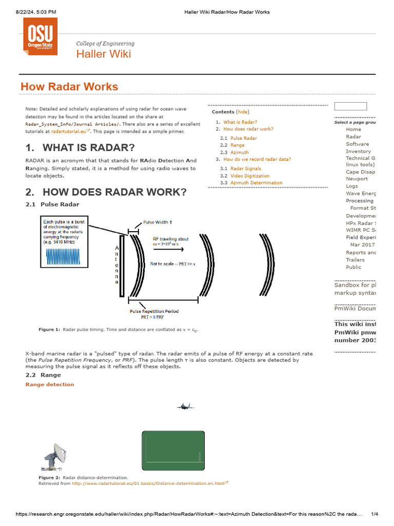 Understanding Radar Technology | PDF | Radar | Analog To Digital Converter