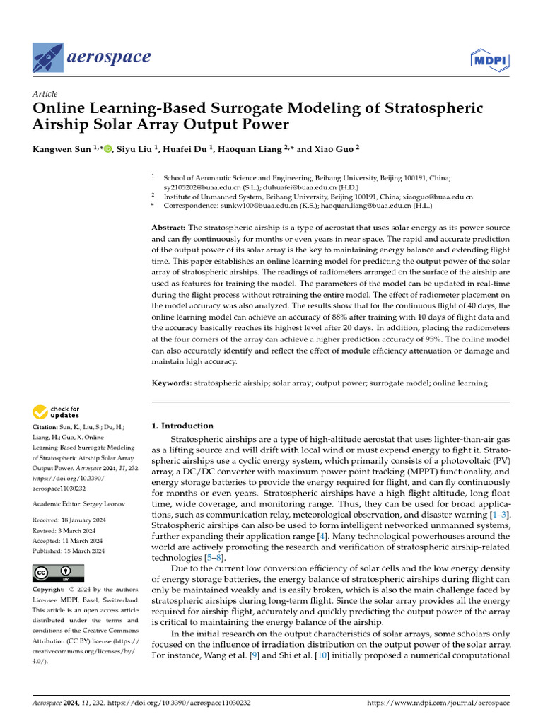 Surrogate Modeling of Stratospheric | PDF | Normal Distribution ...