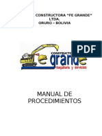 Manual de Procedimientos