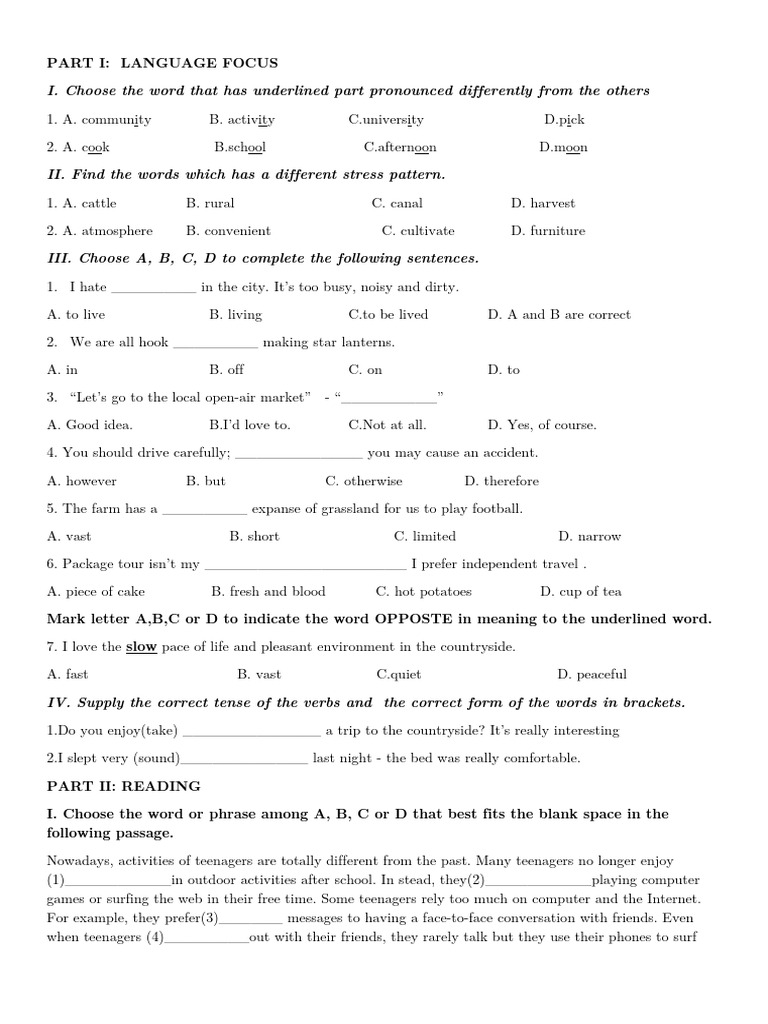 Language Skills Practice for Teens | PDF | Linguistics | Syntax