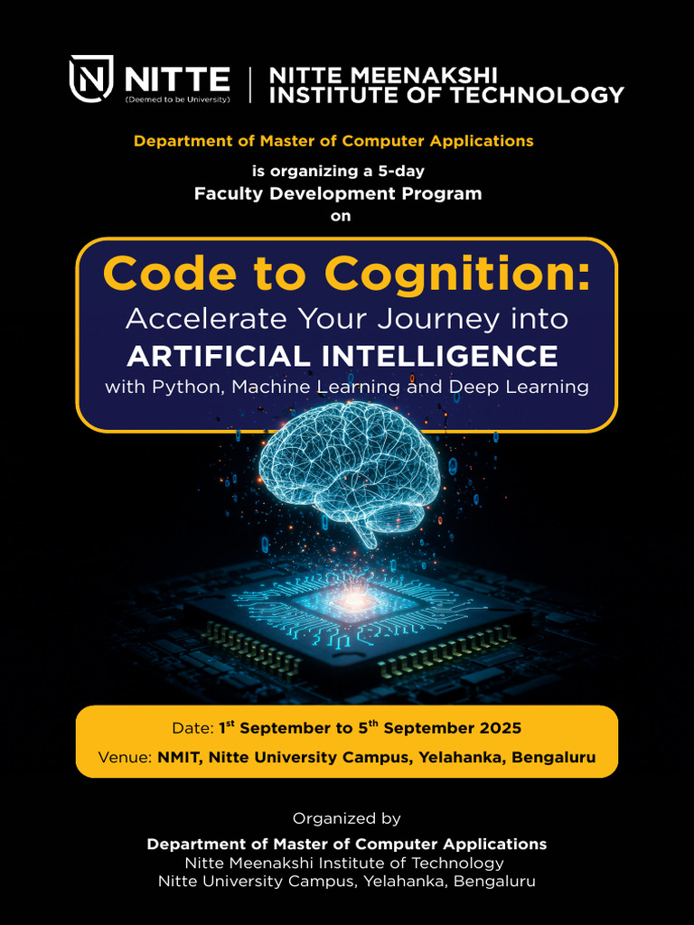 AI Faculty Development Program 2025 | PDF | Artificial Intelligence ...