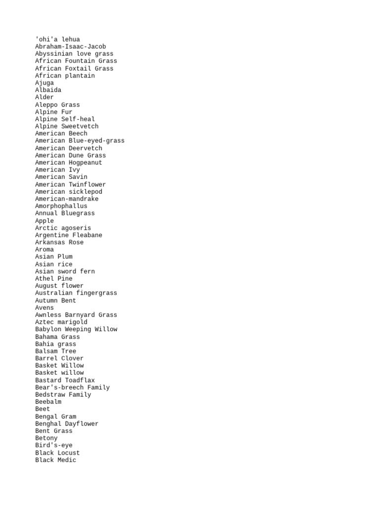 Crops | PDF | Plants