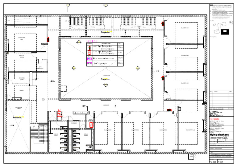 Fire Extinguisher Layout - Ground Floor | PDF