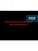 Audience Media Product