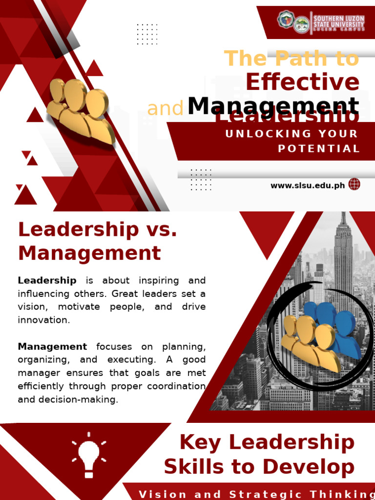 Leadership and Management Skills Guide | PDF
