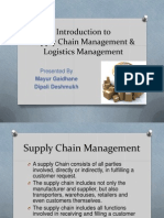 Logistics & Supply Chain Management