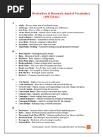 200 Key Trading Terms Explained | PDF | Stocks | Investing