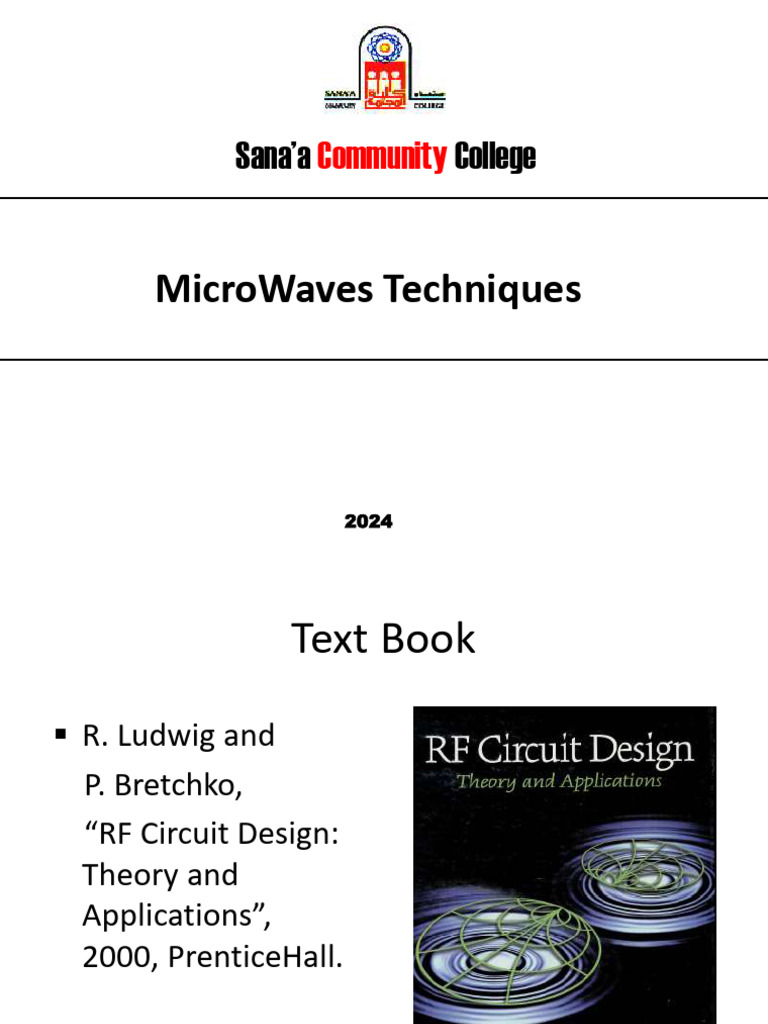 RF Circuit Design Fundamentals | PDF | Inductor | Capacitor