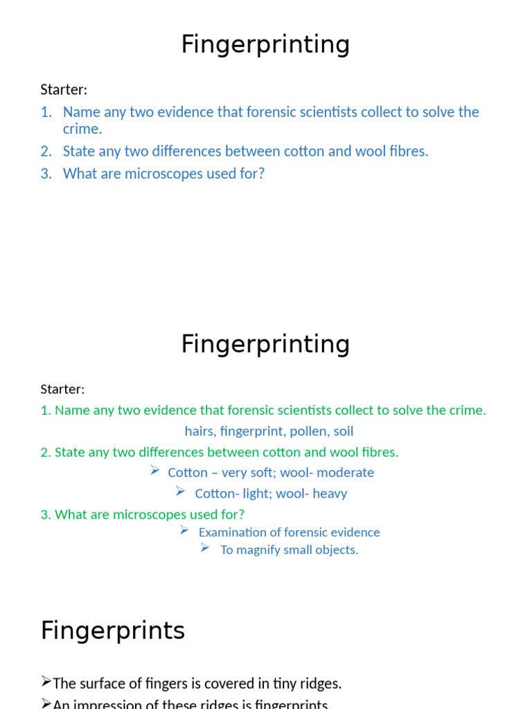 3.2 Fingerprinting | PDF