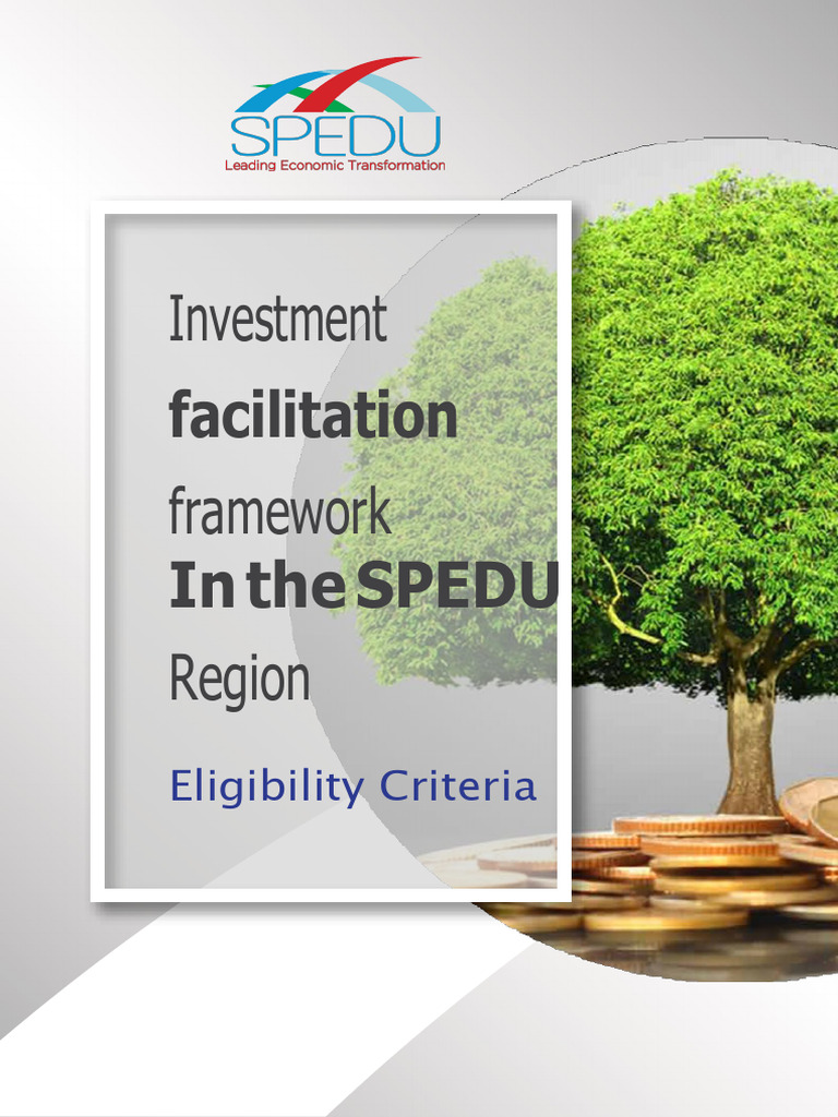 SPEDU Investment Facilitation Guide | PDF | Value Added Tax | Customs
