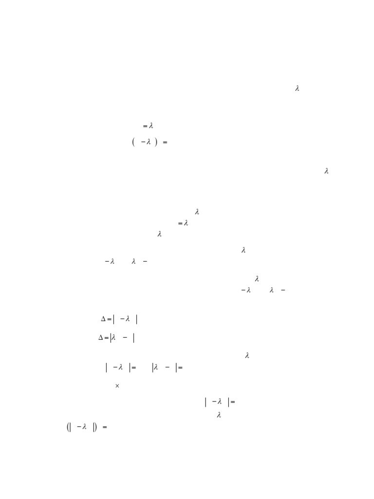 Eigenvalues and Eigenvectors Analysis | PDF | Eigenvalues And ...