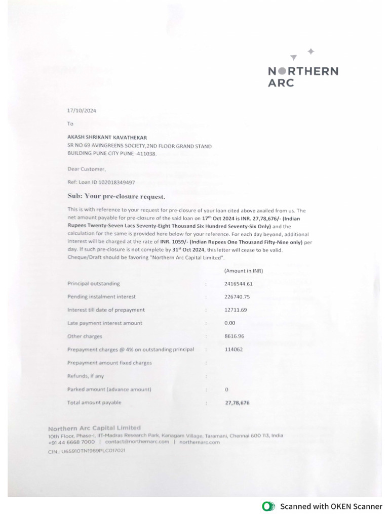FC Letter | PDF
