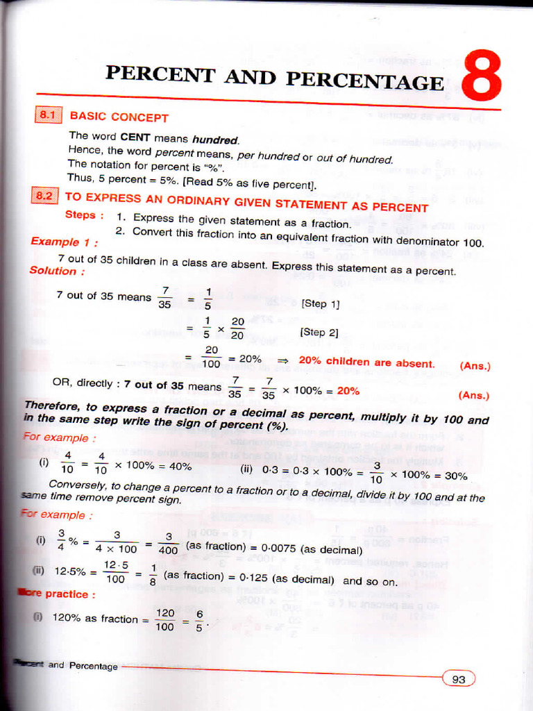 Class 7 Chapter 8 Mathematics | PDF