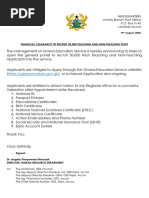 GES Letter Samples for Applications | PDF