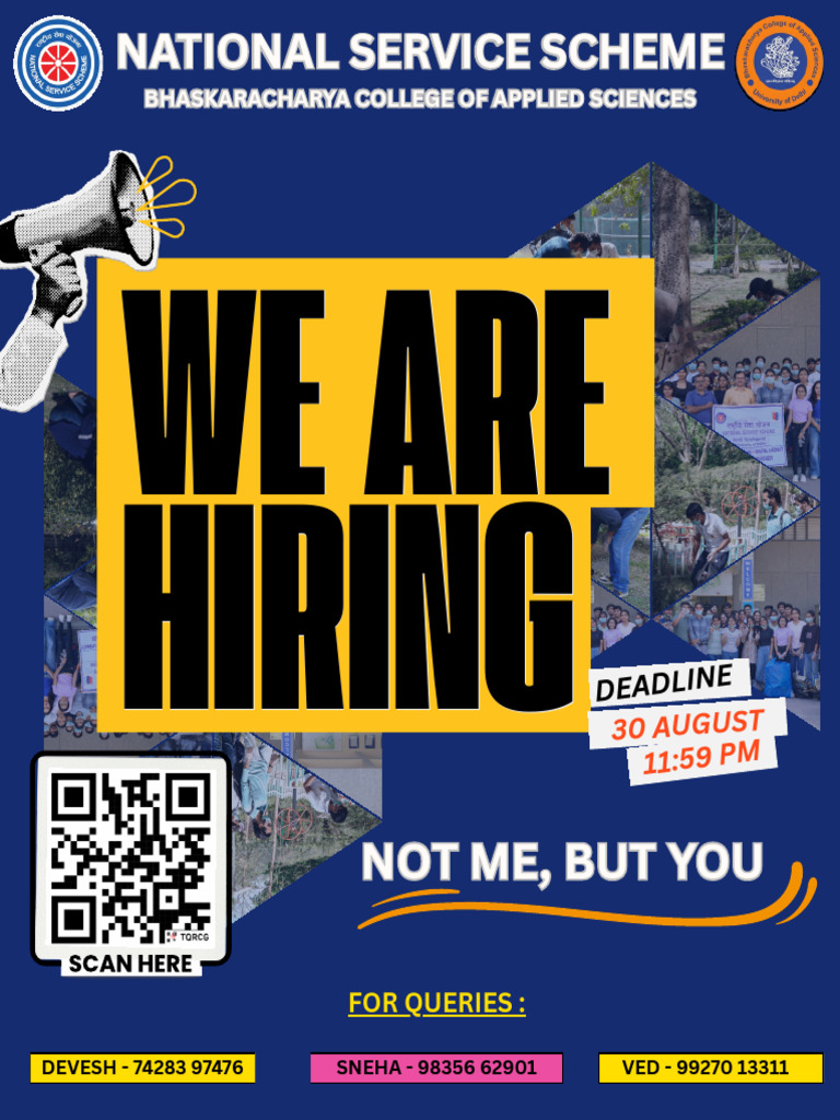 Hiring for National Service Scheme | PDF