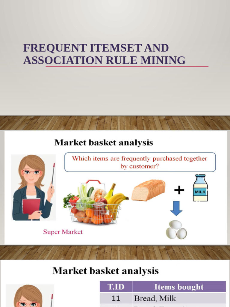 Frequent Itemset and Association Rule Mining | PDF