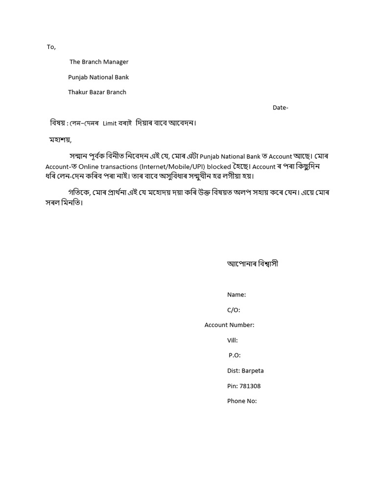 PNB Branch Limit | PDF