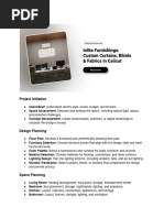 Interior Design Project Schedule Template | PDF