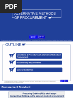 RA 12009 Procurement Methods Explained | PDF | Procurement | Business