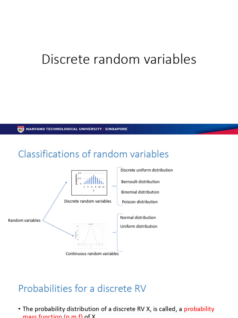 Understanding Discrete Random Variables | PDF | Probability ...