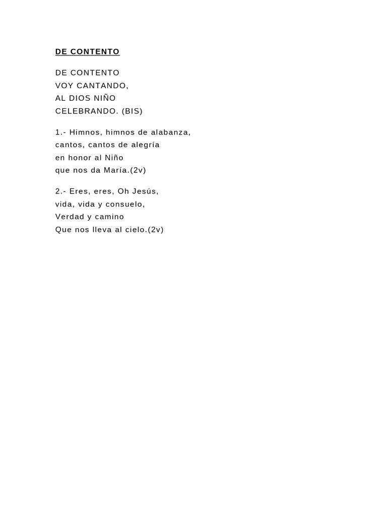 De Contento | PDF