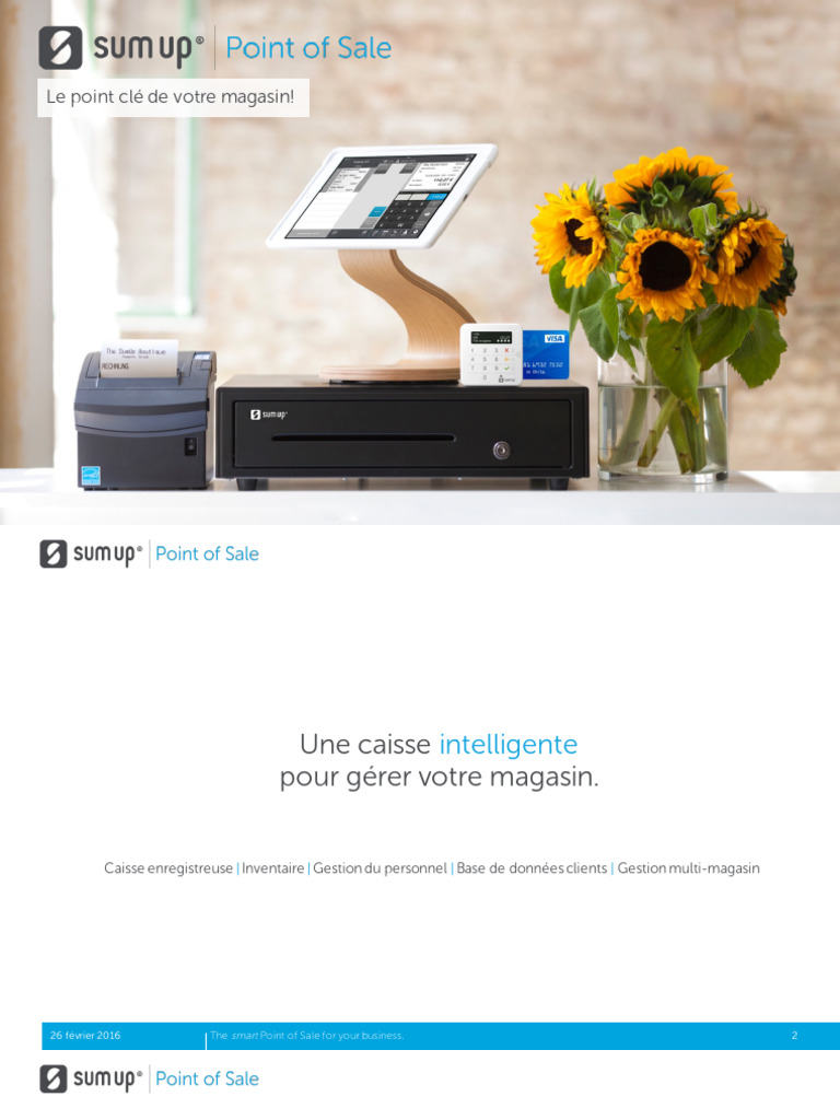 Création de boutique en ligne SumUp | PDF | Cloud computing | Informatique