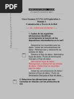 Download Cisco Examen2 Modulo1 Exploration 1 CCNA 40 by Erick Cartman SN90867991 doc pdf