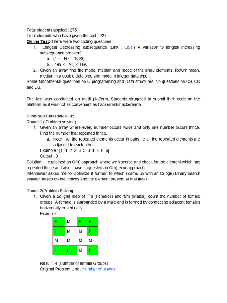 Amazon SDE 1 On Campus For FTE | PDF | Algorithms And Data Structures ...