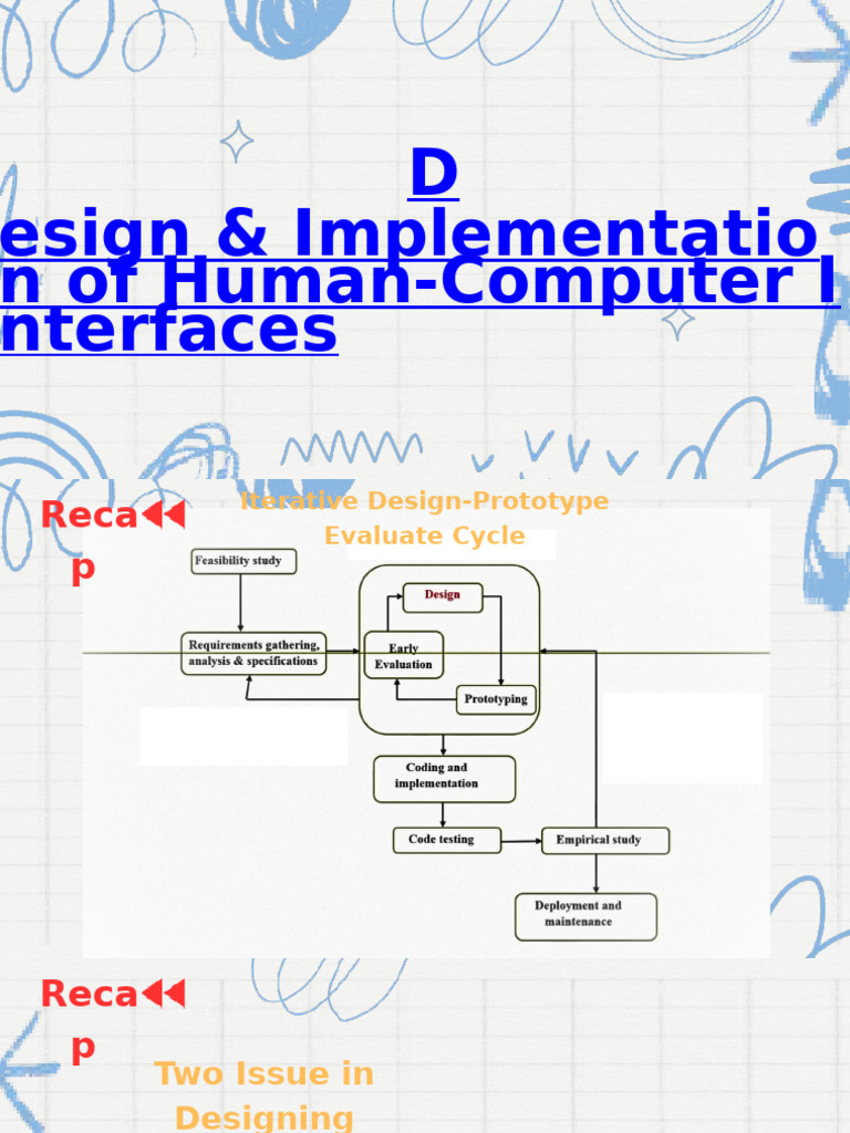 Human-Computer Interface Design Guide | PDF | Models Of Computation ...