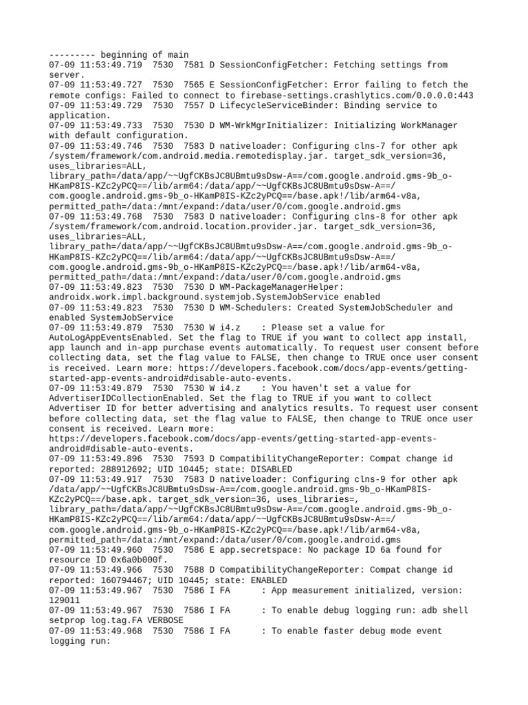 Com - Hello.miheapp - Secretspace Logcat | PDF | Computer Programming ...