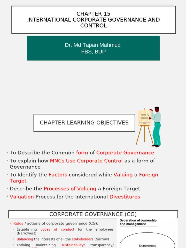 International Corporate Governance Insights | PDF | Corporate ...