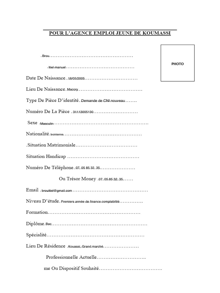 Identification des Membres du MEERCI | PDF