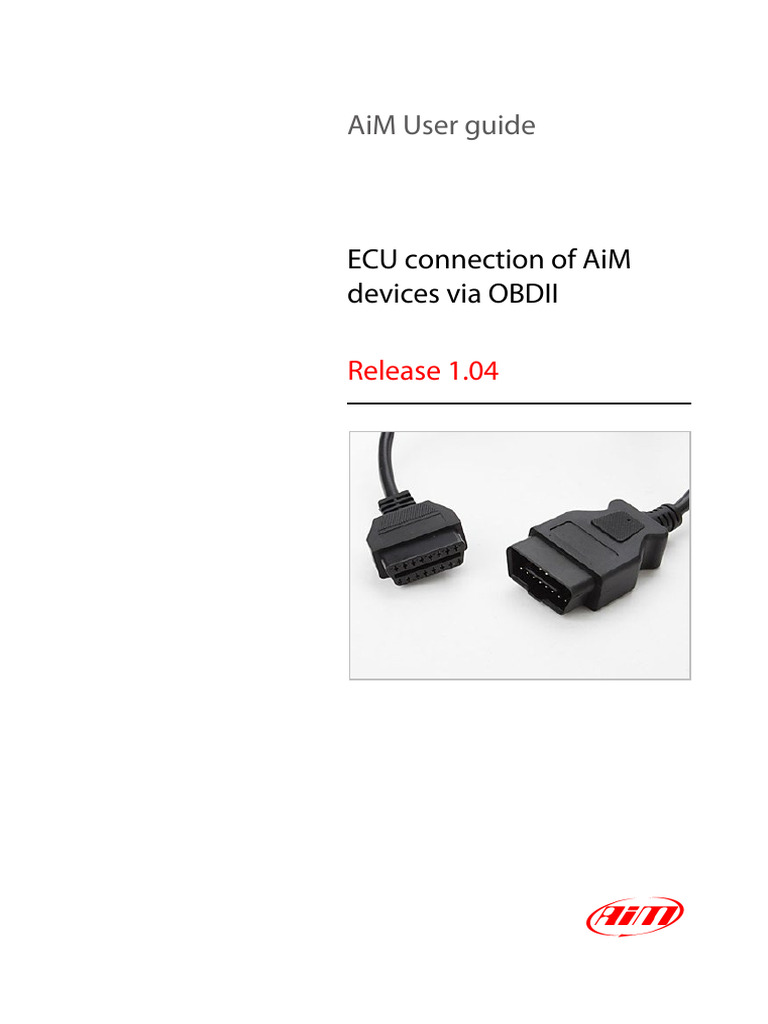 AiM Solo 2 DL OBDII Connection Guide | PDF | Electrical Connector ...