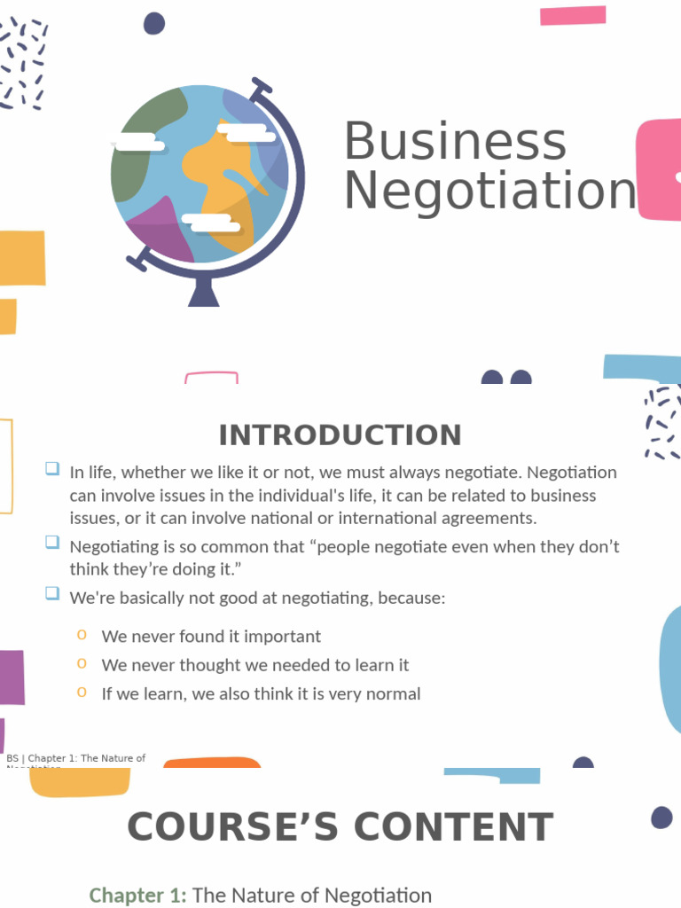 Essentials of Business Negotiation Guide | PDF | Negotiation | Bargaining