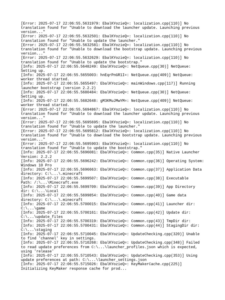Launcher Log | PDF | Software | Microsoft Software