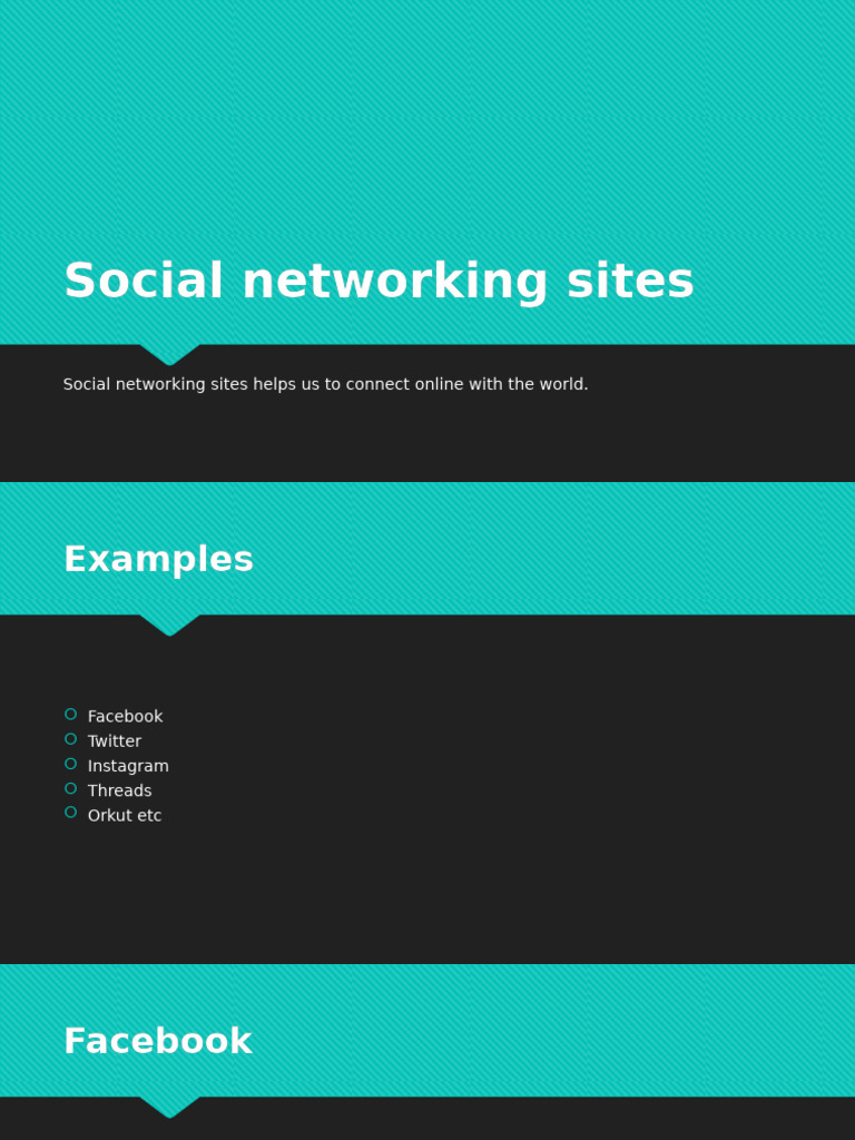 Overview of Social Networking Sites | PDF