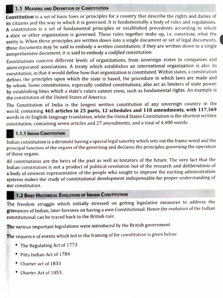 Overview of the Indian Constitution | PDF | Constitution | Justice