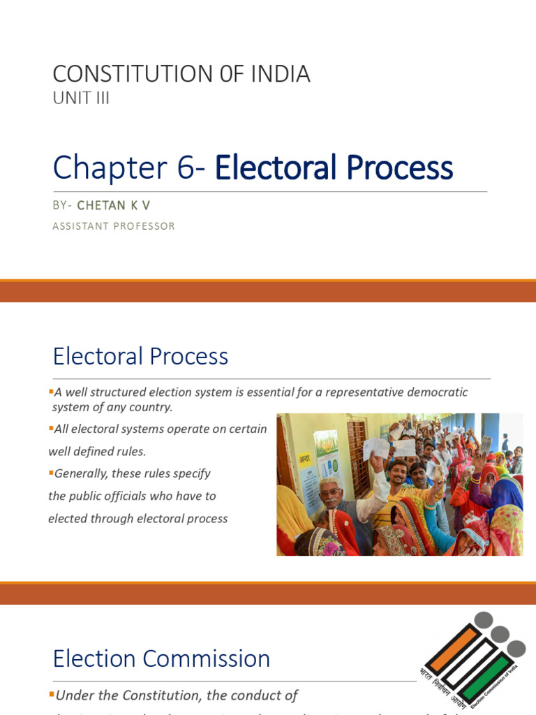India’s Electoral Process Explained | PDF | Voting | Electronic Voting