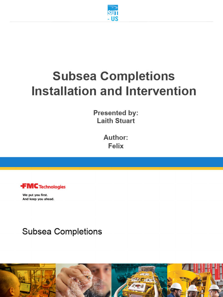 Subsea Completions: Installation & Intervention | PDF