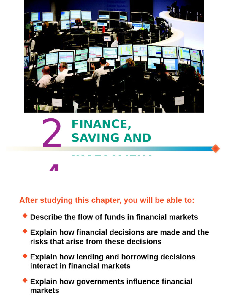 Chapter 24 Savings - Presentation | PDF | Interest | Interest Rates