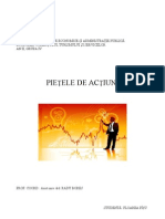 Referat Pietele de Actiuni