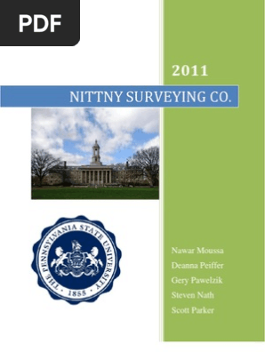 Complete Traverse Report Surveying 19k Views - 