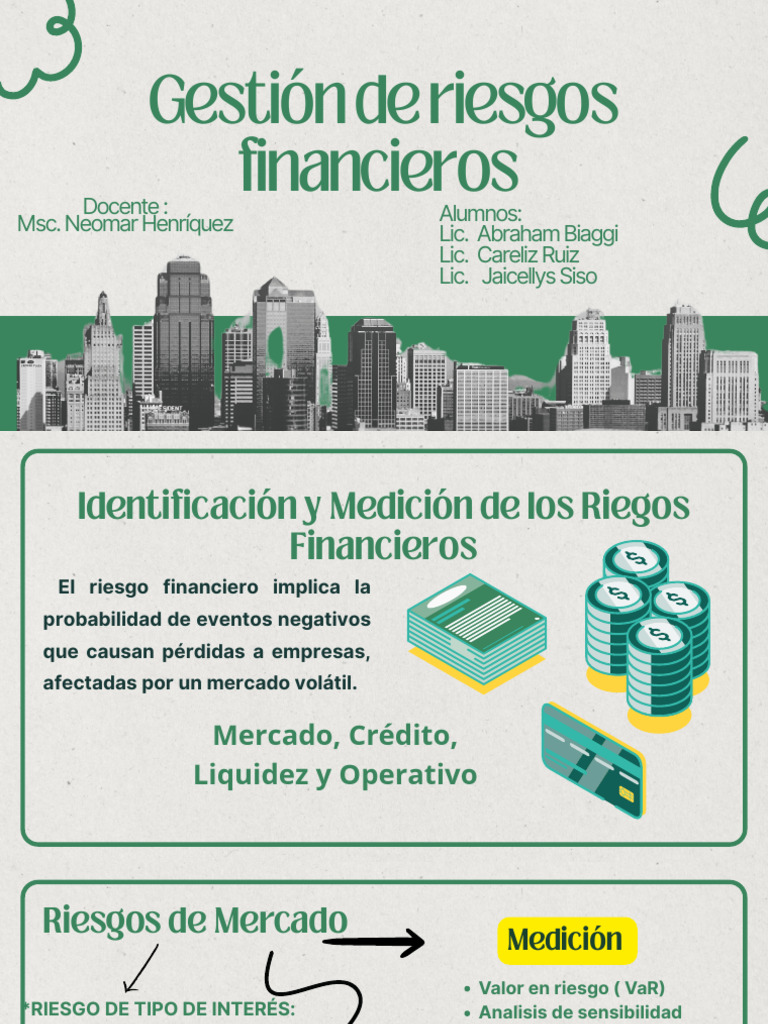 Gestión de Riesgos Financieros Efectiva | PDF | Valor en riesgo | Riesgo
