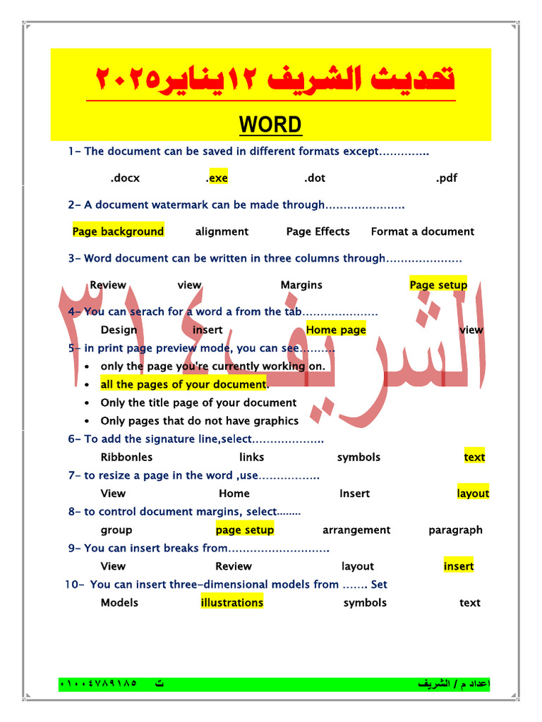Word Document Editing Techniques | PDF | Page Layout | Paragraph
