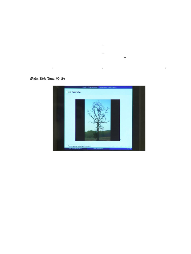Measuring Tree Diameter Techniques | PDF | Area | Ellipse