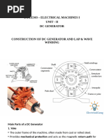 Lap vs Wave Winding in DC Generators | PDF | Electric Generator ...
